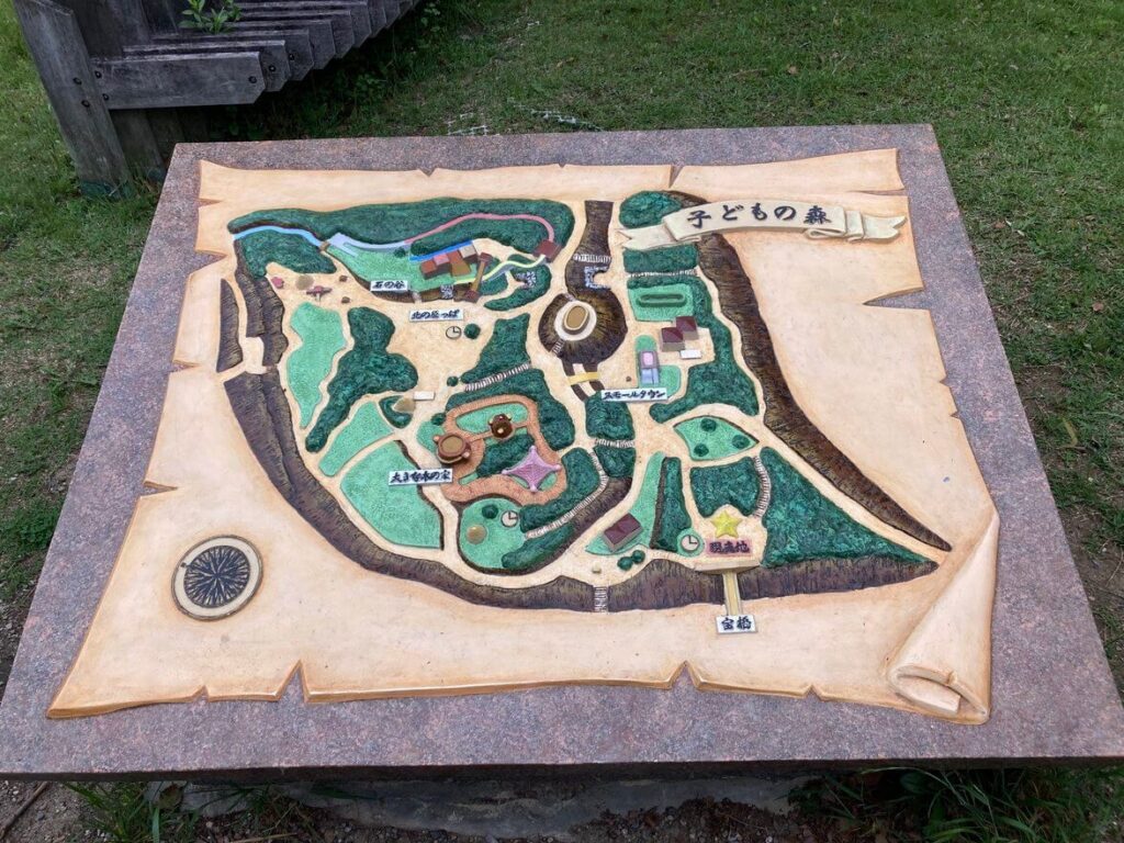 子どもの森の地図