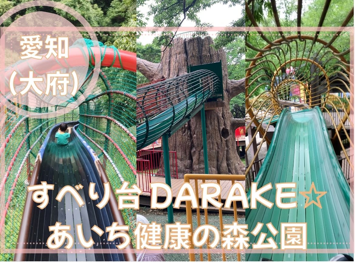 あいち健康の森ですべり台