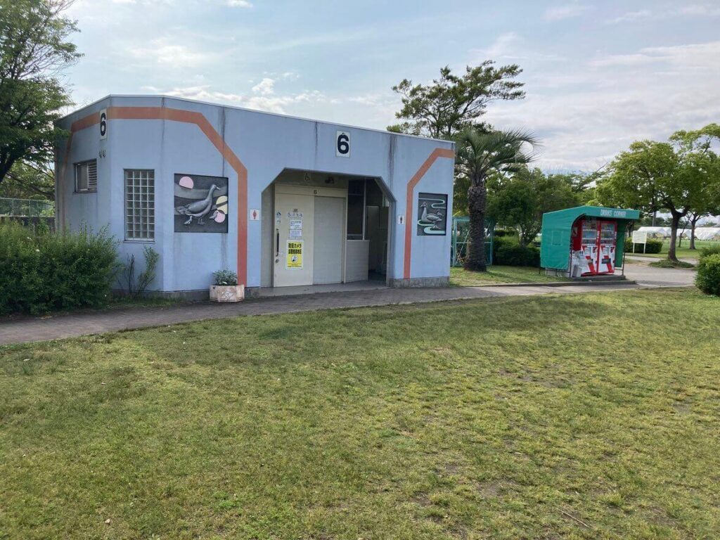 刈谷市総合運動公園のトイレ