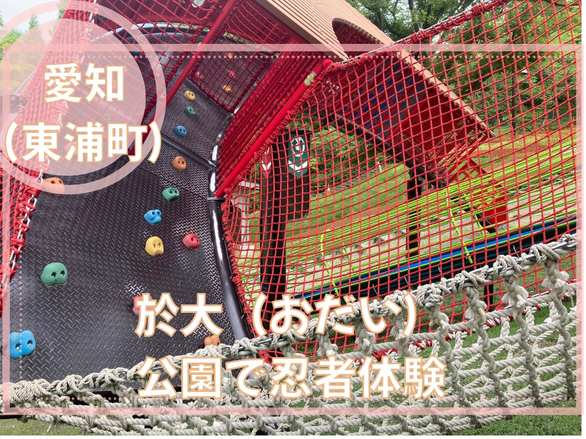 於大公園で忍者体験