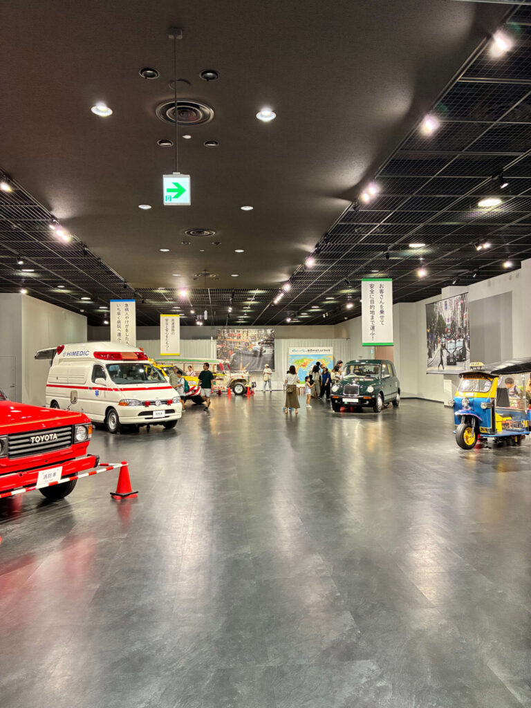 ドキドキワクワク はたらくクルマで展示された車