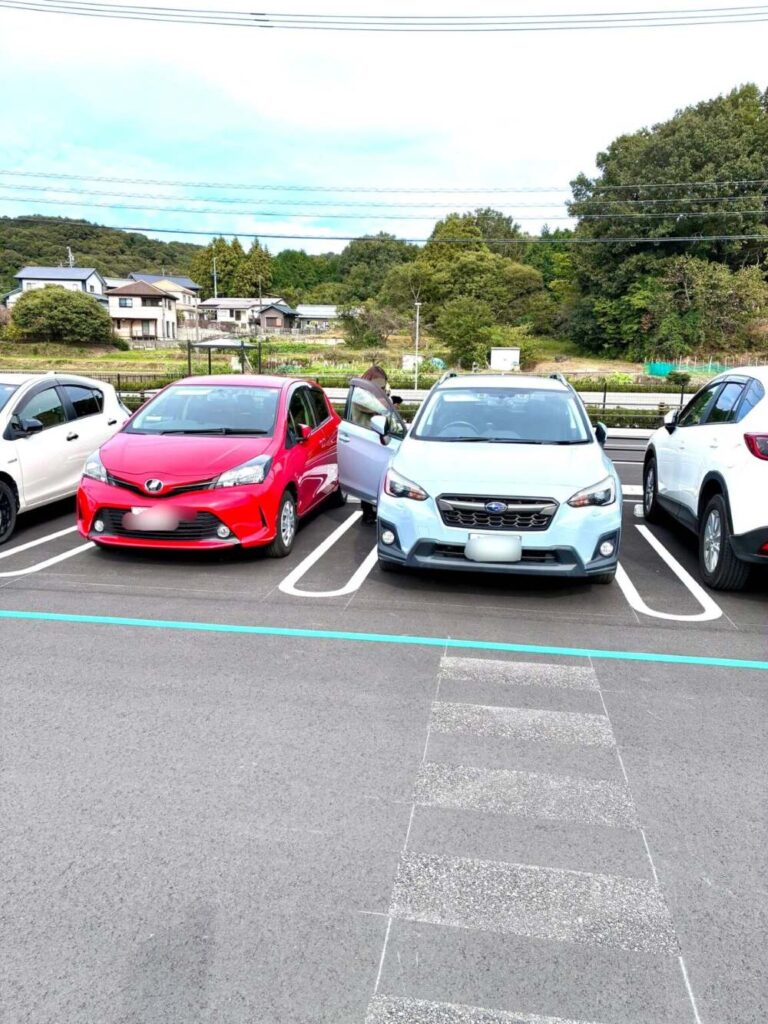 三井アウトレットパーク岡崎の駐車場