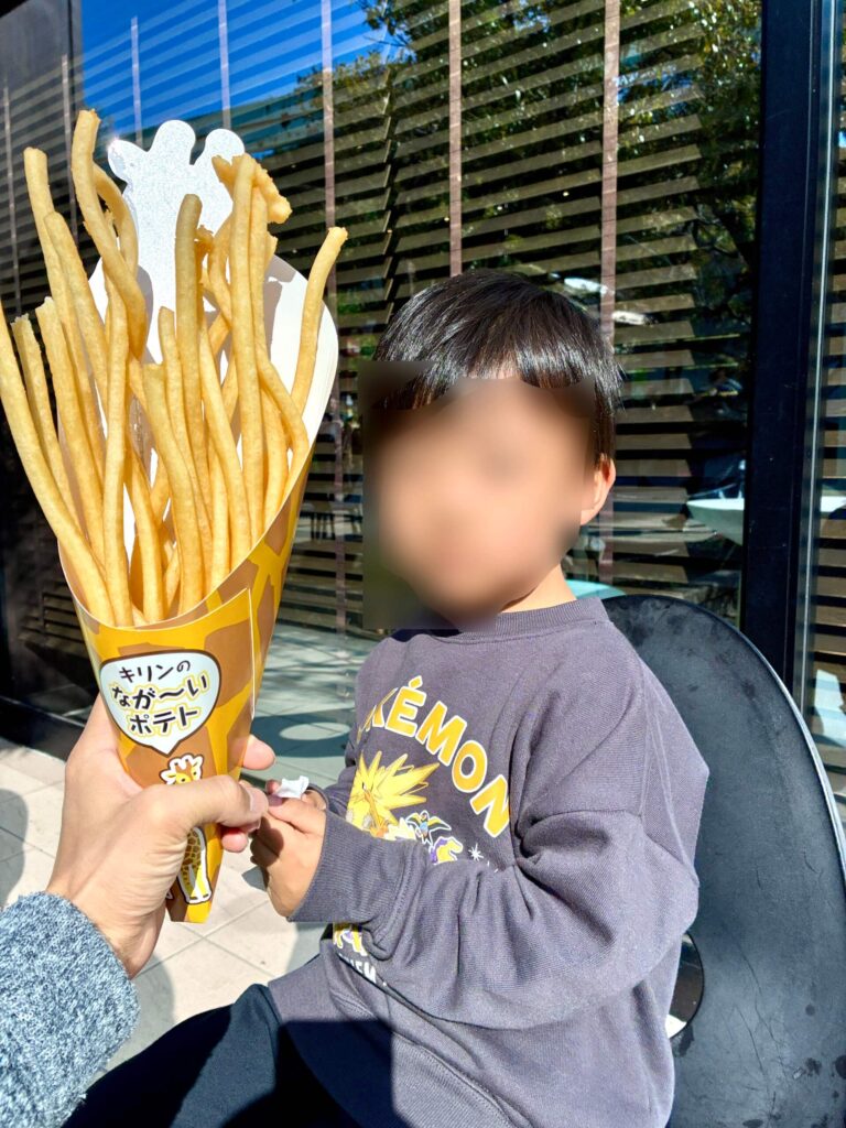 東山動物園でランチ