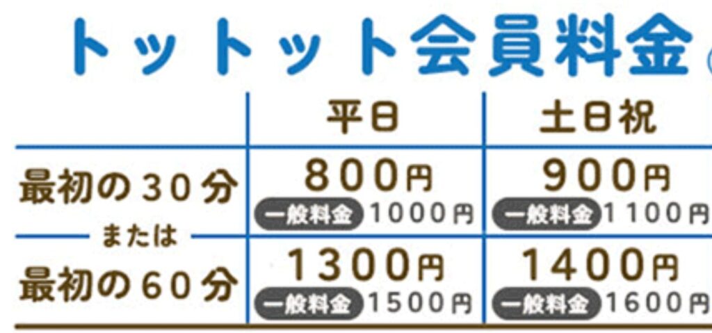 岡崎アウトレットのスキッズガーデン料金