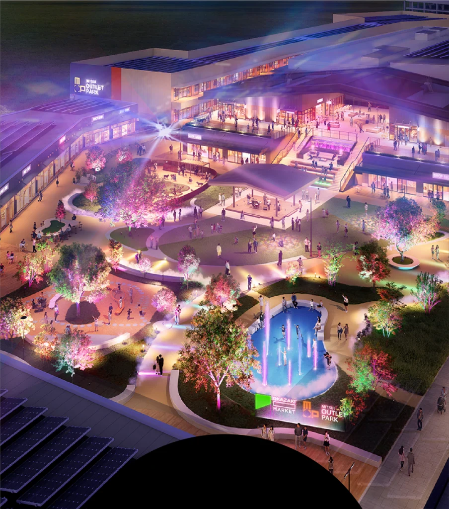 三井アウトレットパーク岡崎のショー