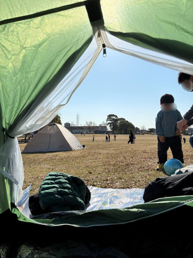 とだがわこどもランドでランチ