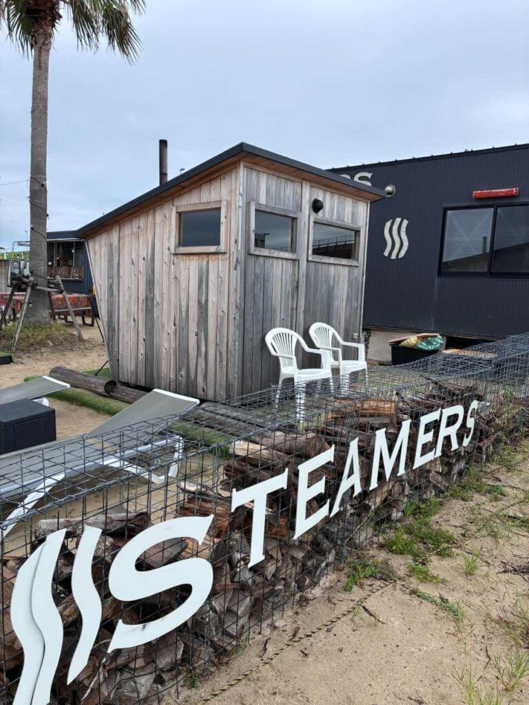 常滑 りんくうビーチのサウナ外観